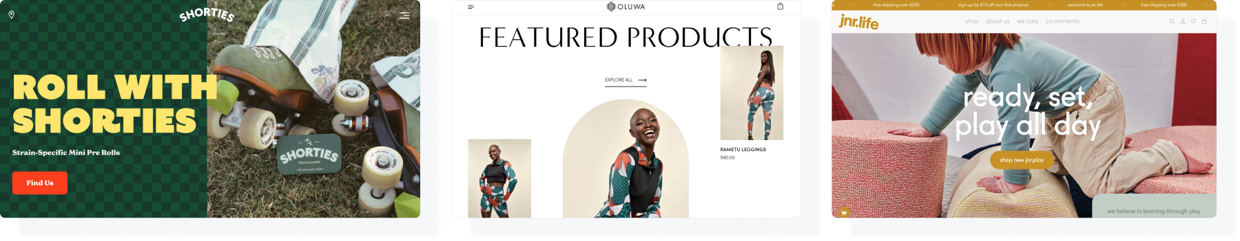 shopify website builders