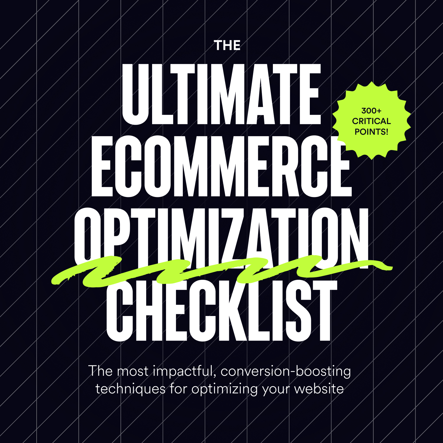 Ecommerce Optimization Checklist - Skyrocket Your Sales